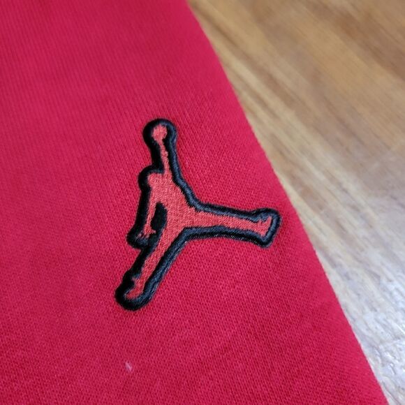 Air Jordan 1 2 3 4 5 6 7 11 12 Bred Fire Red Joggers Pants Women's Size XXL New - Picture 10 of 14